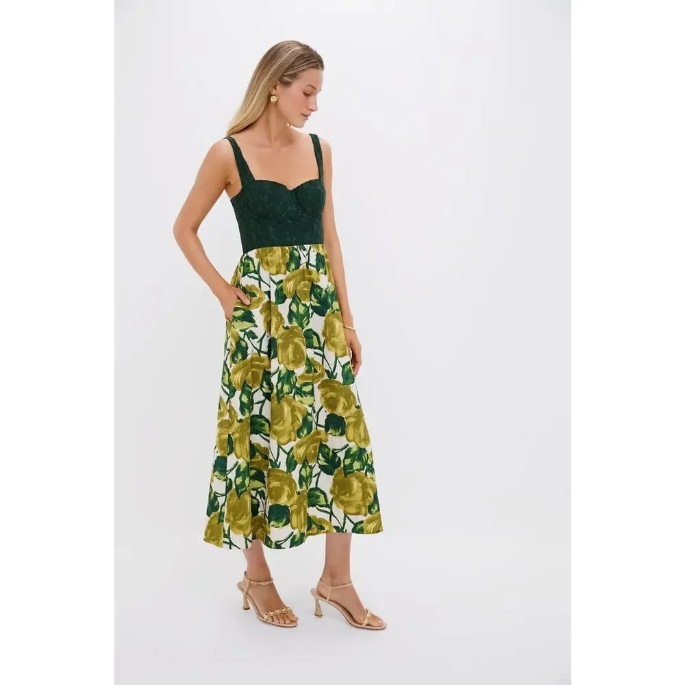 TUCKERNUCK Giverny Gardens Maria Dress Size 4 NWT Retail $298 Tuckernuck - Picture 6 of 8